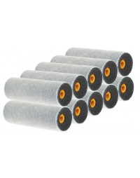 1 Rec. Mini Flocado Cóncavo negro, 11 cm. (pack 10)