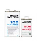 WEST SYSTEM 205C CATALIZADOR RESINA S/NORMAL 5KG (ENVASE METAL)