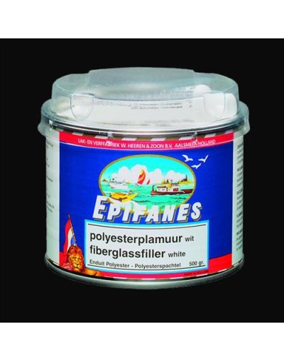 EPIFANES FIBERGLASS FILLER WHITE 500GR