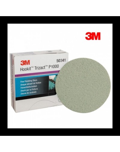 3M 50341 TRIZACT DISCO ACABADO P1000 S/AGUJ 150MM Caja 15 Und.