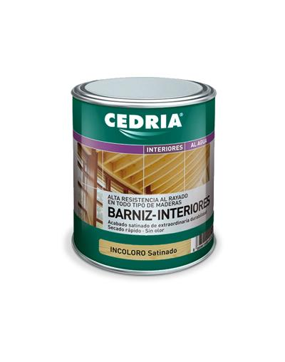 CEDRIA BARNIZ INTERIORES NOGAL 0.75L