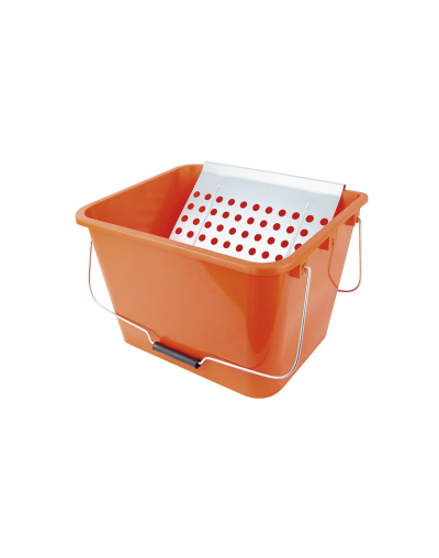 Cubeta Plástico Pro 16L  Extra fuerte + rejilla (caja)