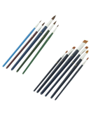 Kit Pincel Brico Nº 5 (5 pinceles planos cerda nat. - varios tamaños)