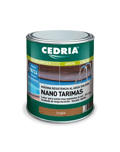 CEDRIA NANO TARIMAS IROKO 4L