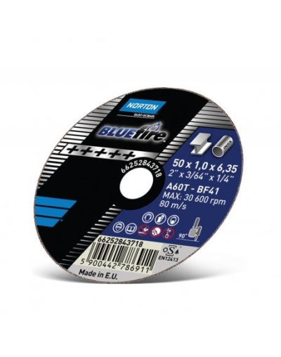 DISCO CORTE NORTON BLUE FIRE 125 x 1.0 x 22.23