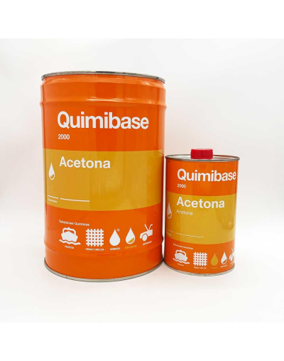 ACETONA GARRAFA METAL 25 L.