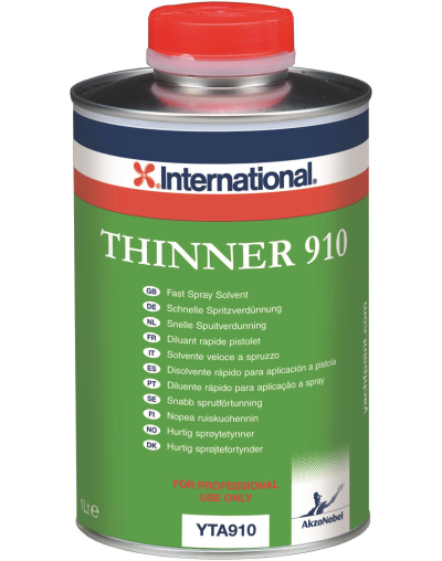 INTERNATIONAL YTA910 DISOLVENTE RAPIDO PARA SPRAY 1L