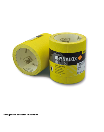 RHYNALOX YELLOW LINE ROLLO 115X25 P P80